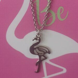 Be Flamazing, Flamingo Necklace, New